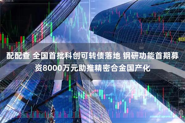 配配查 全国首批科创可转债落地 钢研功能首期募资8000万元助推精密合金国产化